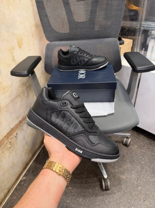 DIOR B27 LOW BLACK OBLIQUE