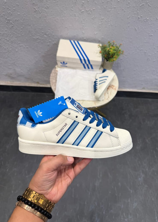 ADIDAS ORIGINALS SUPERSTAR 19 29 WHITE SKY BLUE