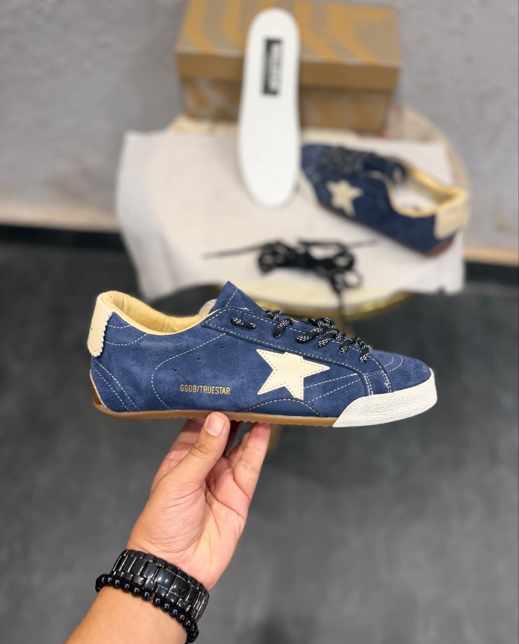 ADIDAS GOLDEN GOOSE TRUE STAR DENIM