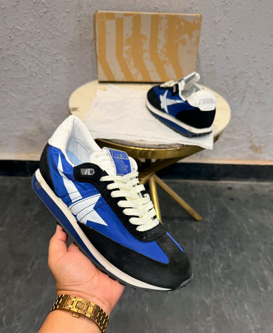 GOLDEN GOOSE MARATHON SNEAKERS ROYAL BLUE