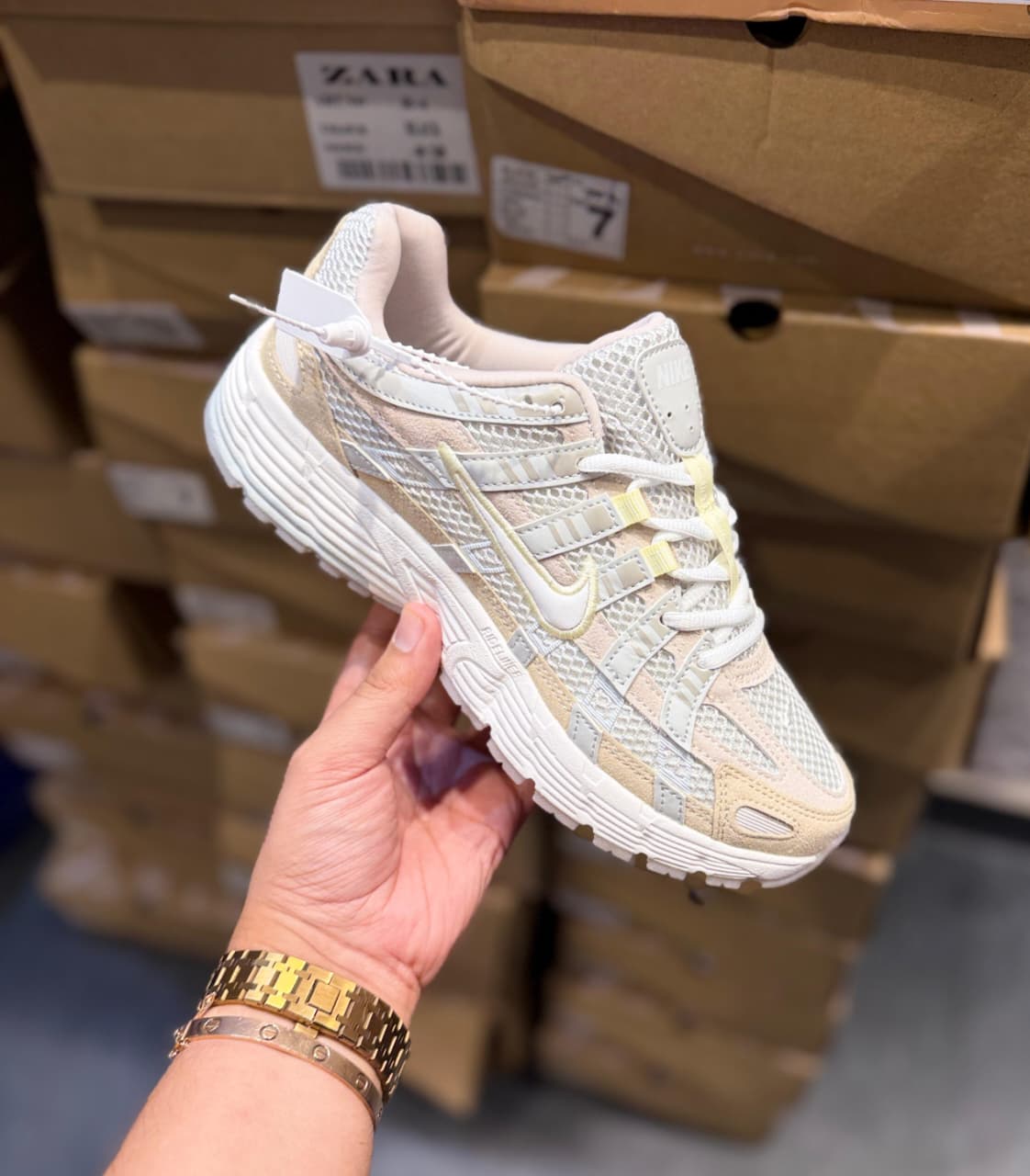 NIKE P6000 TRAINER SAIL GREY