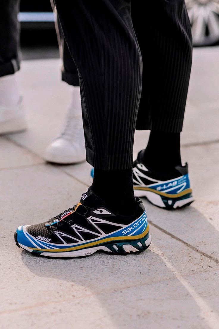 SALOMAN XT GHOST GORETEX BLACK BLUE