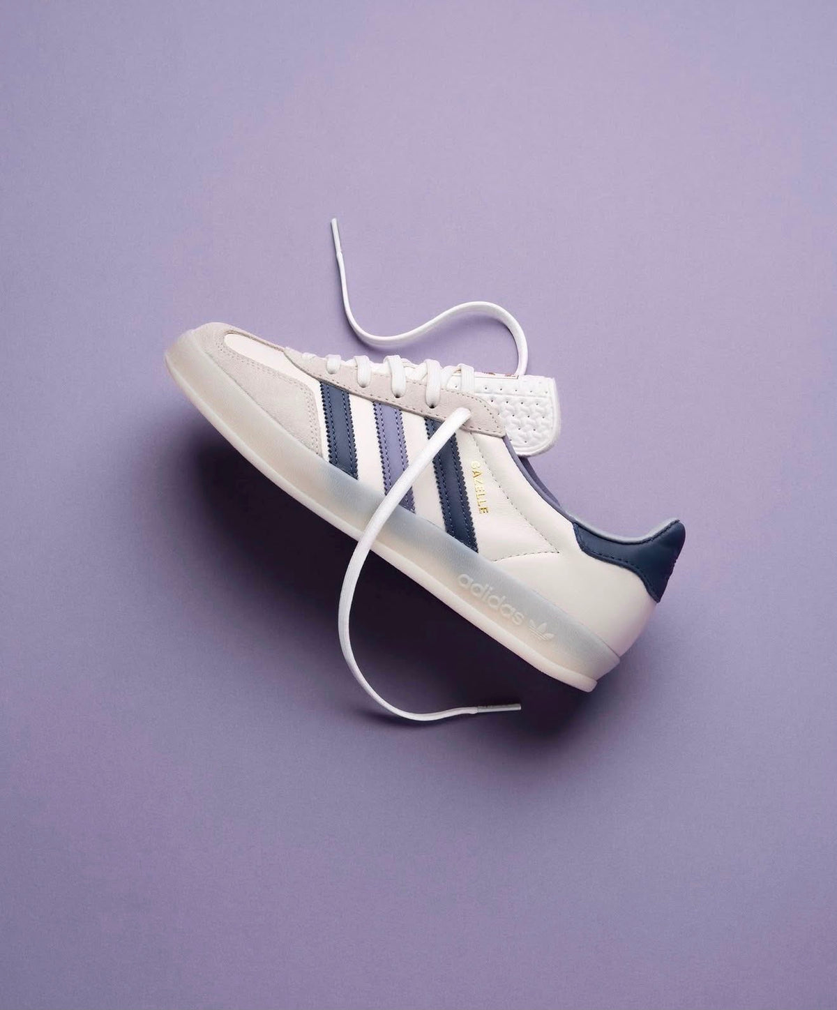 ADIDAS GAZELLE INDOOR WHITE PRELOVED INK