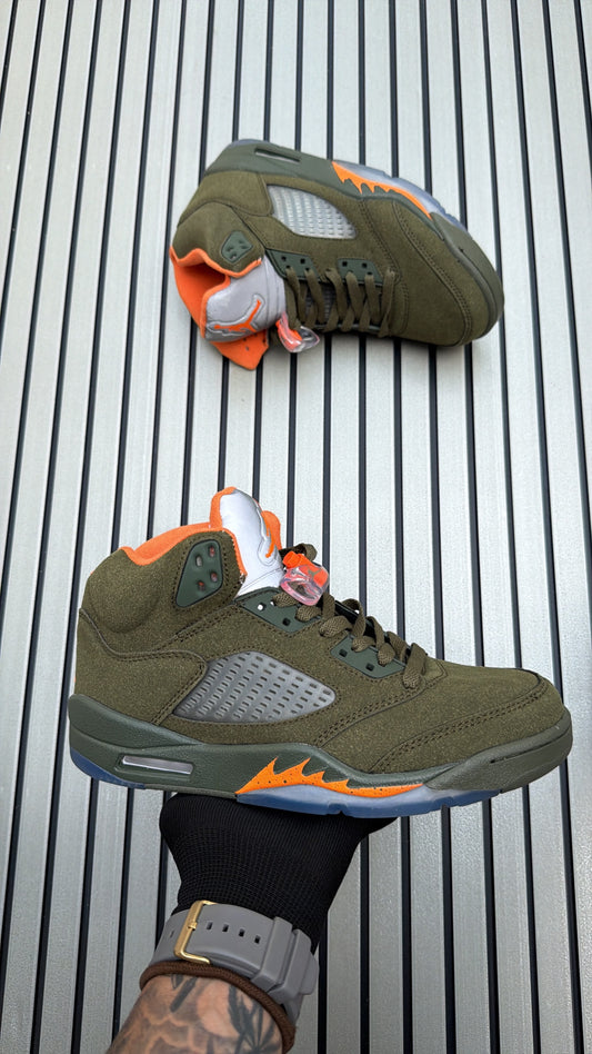 JORDAN RETRO 5 MEHNDI GREEN