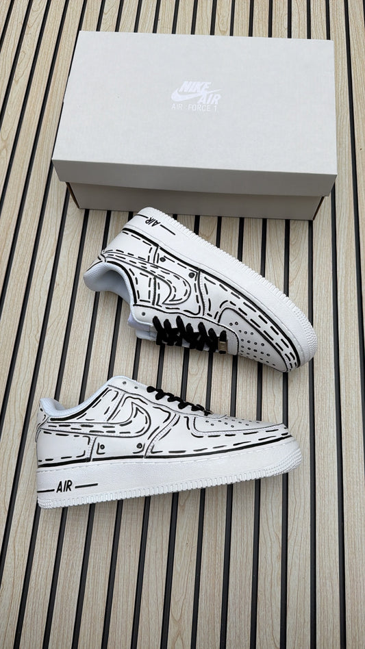 NIKE AIRFORCE ONE CUSTOMIZED