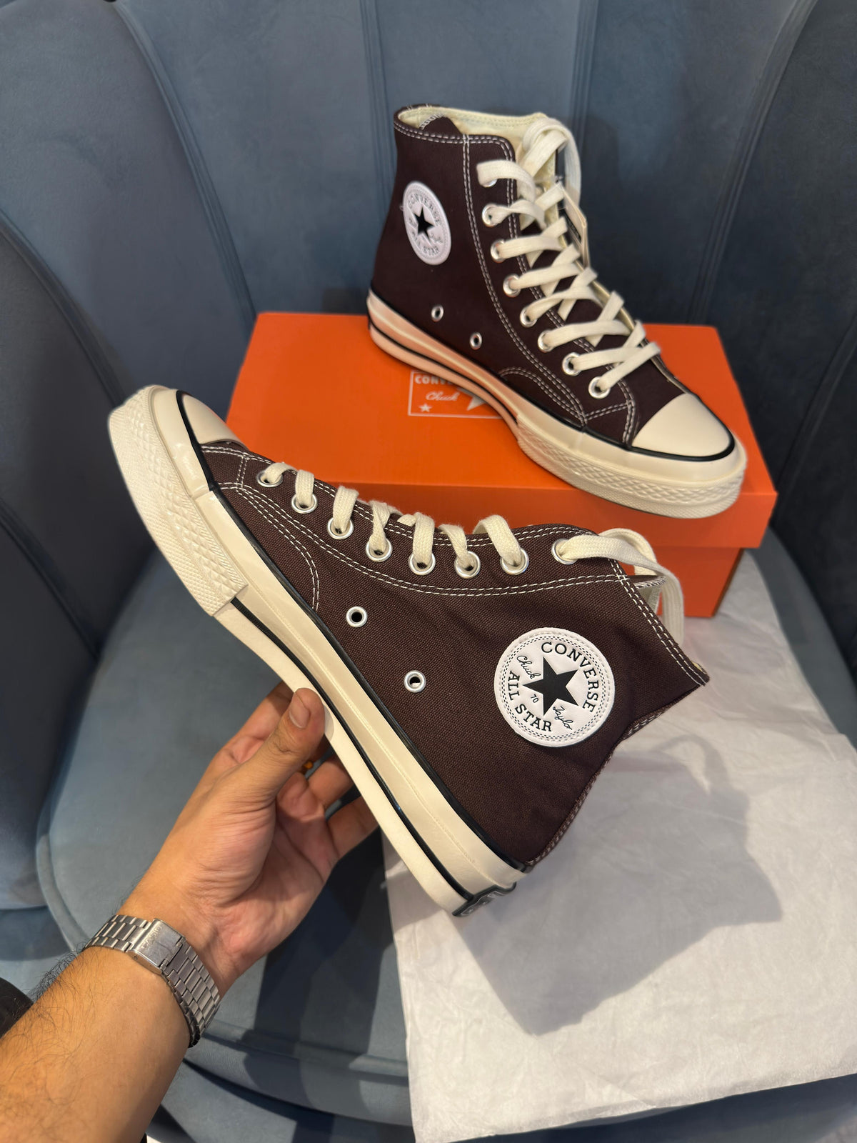 CONVERSE CHUCK TAYLOR 70'S BROWN