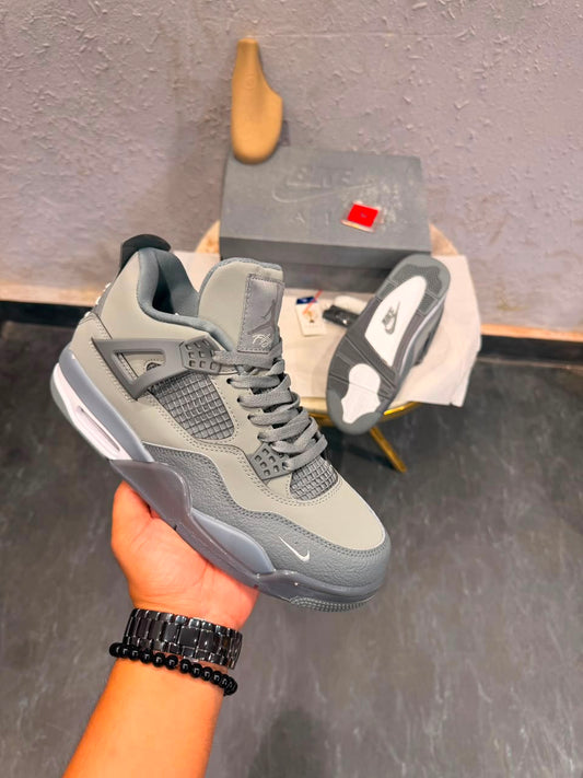 AIR JORDAN RETRO 4 NIGEL WOLF GREY
