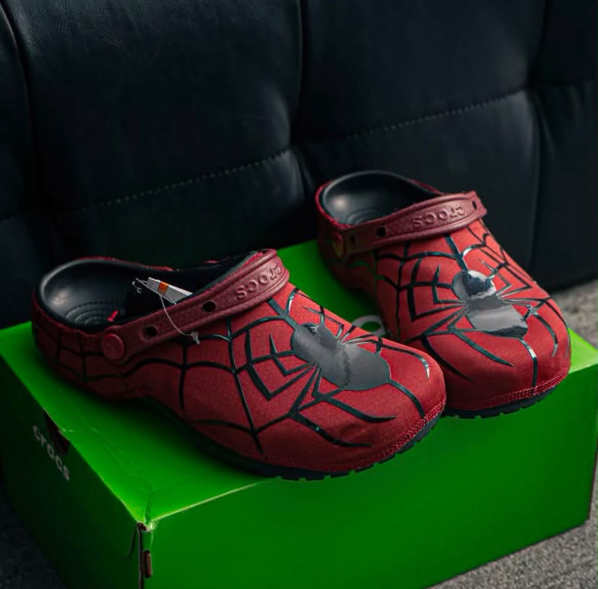 CROCS X MARVEL SPIDERMAN RED CLOG