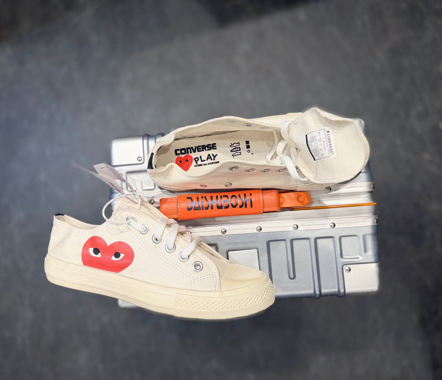 CONVERSE CHUCK PLAYCOMME LOW WHITE
