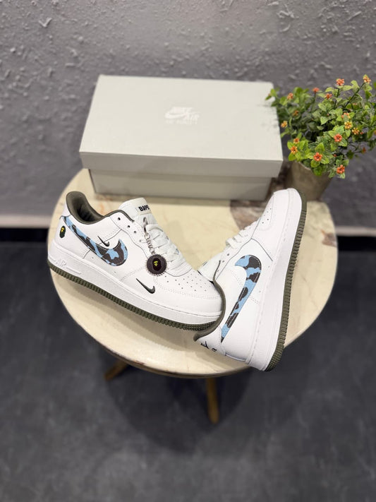 NIKE AIRFORCE BAPE CAMO 2025