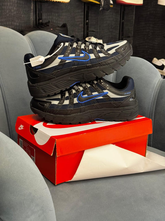 NIKE P 6000 TRAINER BLACK BLUE
