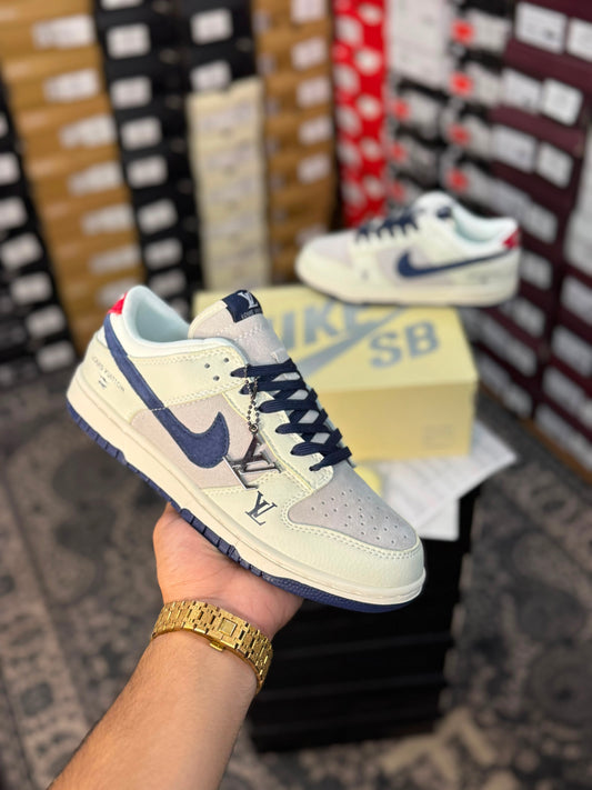 LOUIS VUITTON X NIKE SB DUNK LOW NAVY