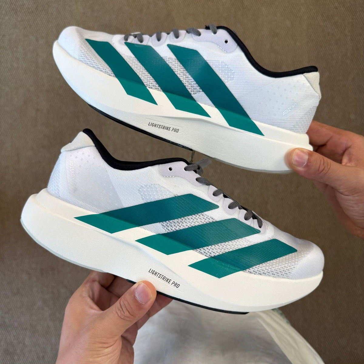 ADIDAS ADIZERO EVO SL 2 WHITE GREEN