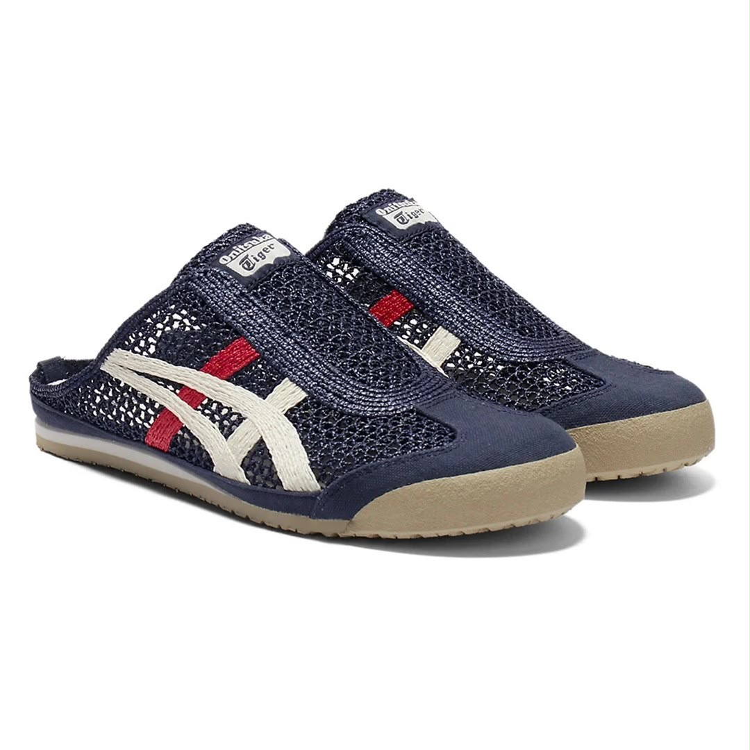ONITSUKA TIGER MEXICO 66 SABOT BEIGE AND NAVY