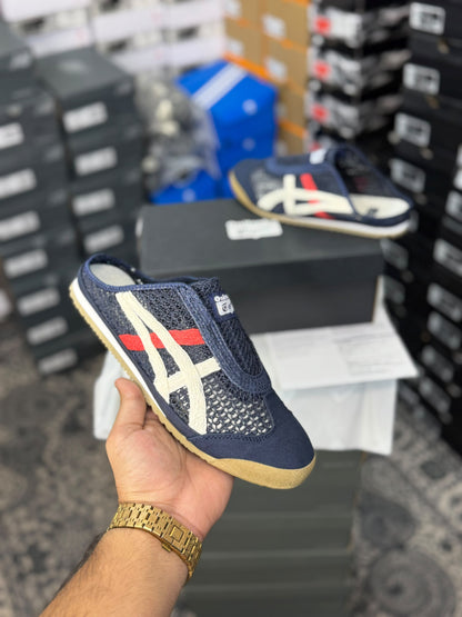 ONITSUKA TIGER MEXICO 66 SABOT BEIGE AND NAVY