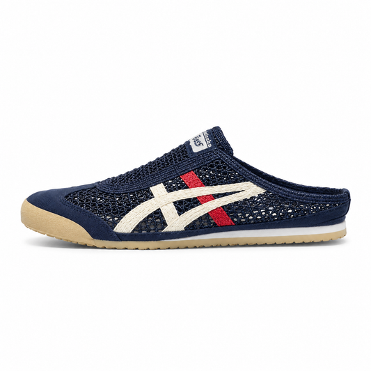 ONITSUKA TIGER MEXICO 66 SABOT BEIGE AND NAVY