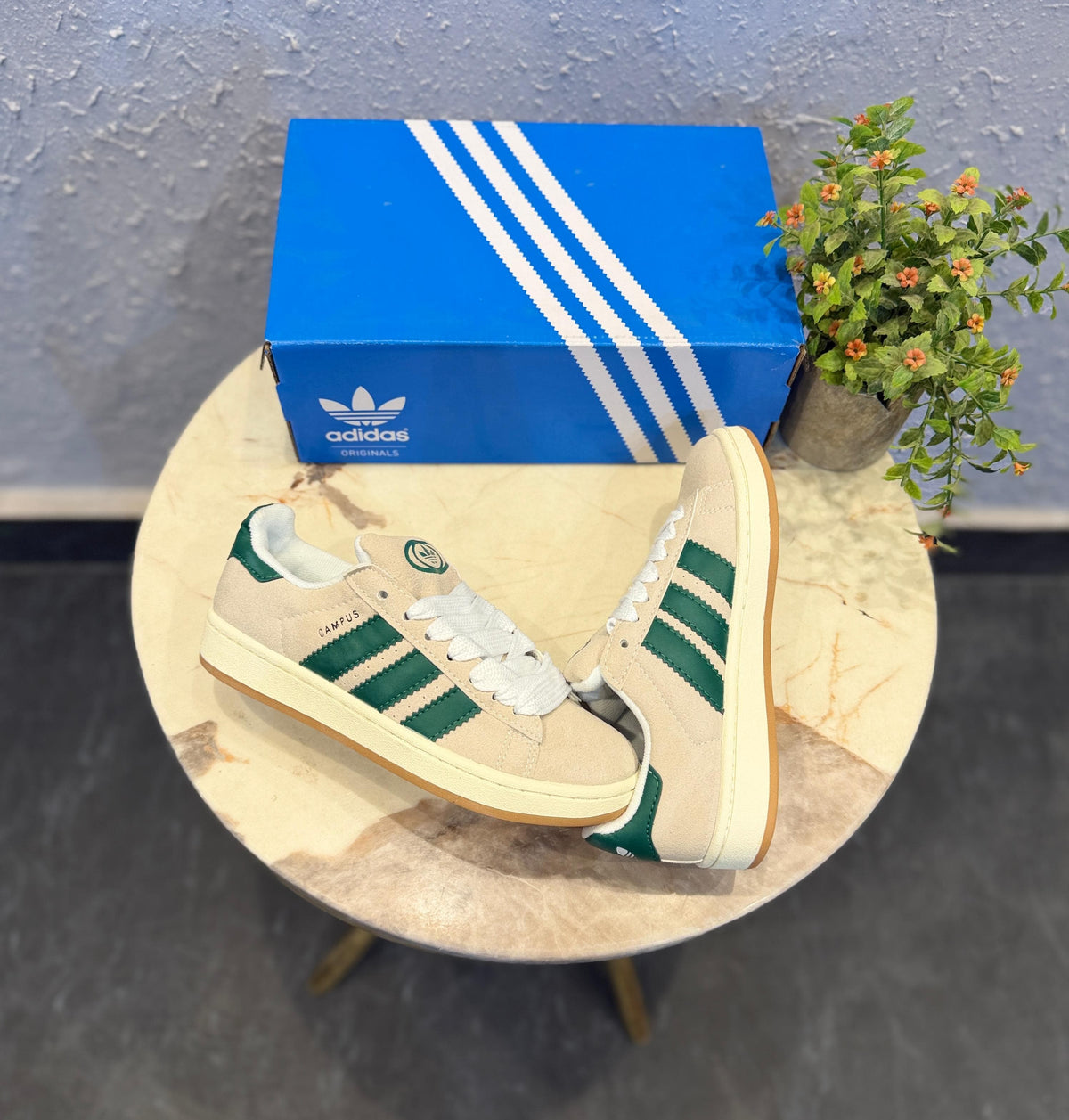 ADIDAS ORIGINALS CAMPUS GREY GREEN
