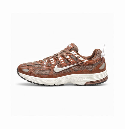 NIKE P 6000 TRAINER BROWN WHITE