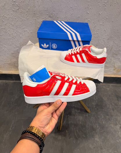 ADIDAS ORIGINALS SUPERSTAR ATMOS RED