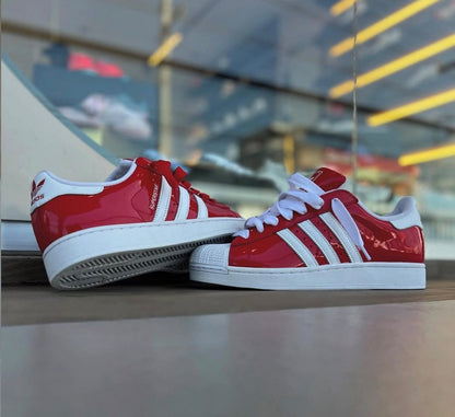 ADIDAS ORIGINALS SUPERSTAR ATMOS RED