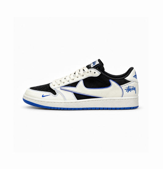 AIR JORDAN RETRO 1 LOW TRAVIS X STUSSY