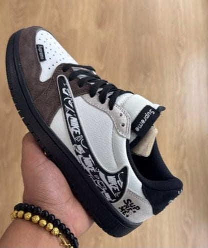 AIR JORDAN RETRO 1 LOW TRAVIS X SUPREME