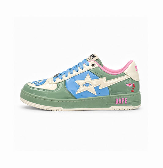A BATHING APE BAPE STA OS GREEN BLUE