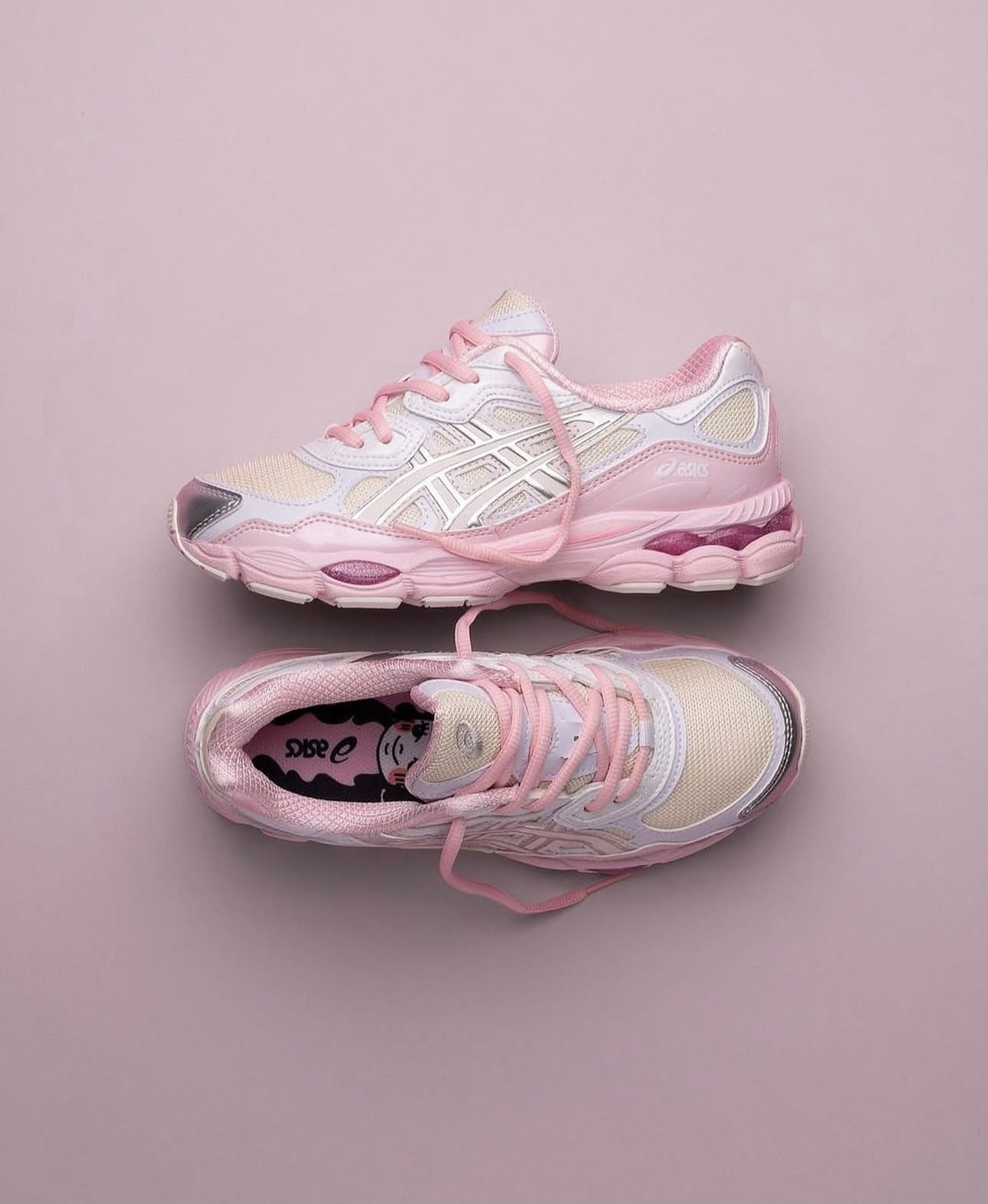 ASICS GEL NYC CREAM PINK