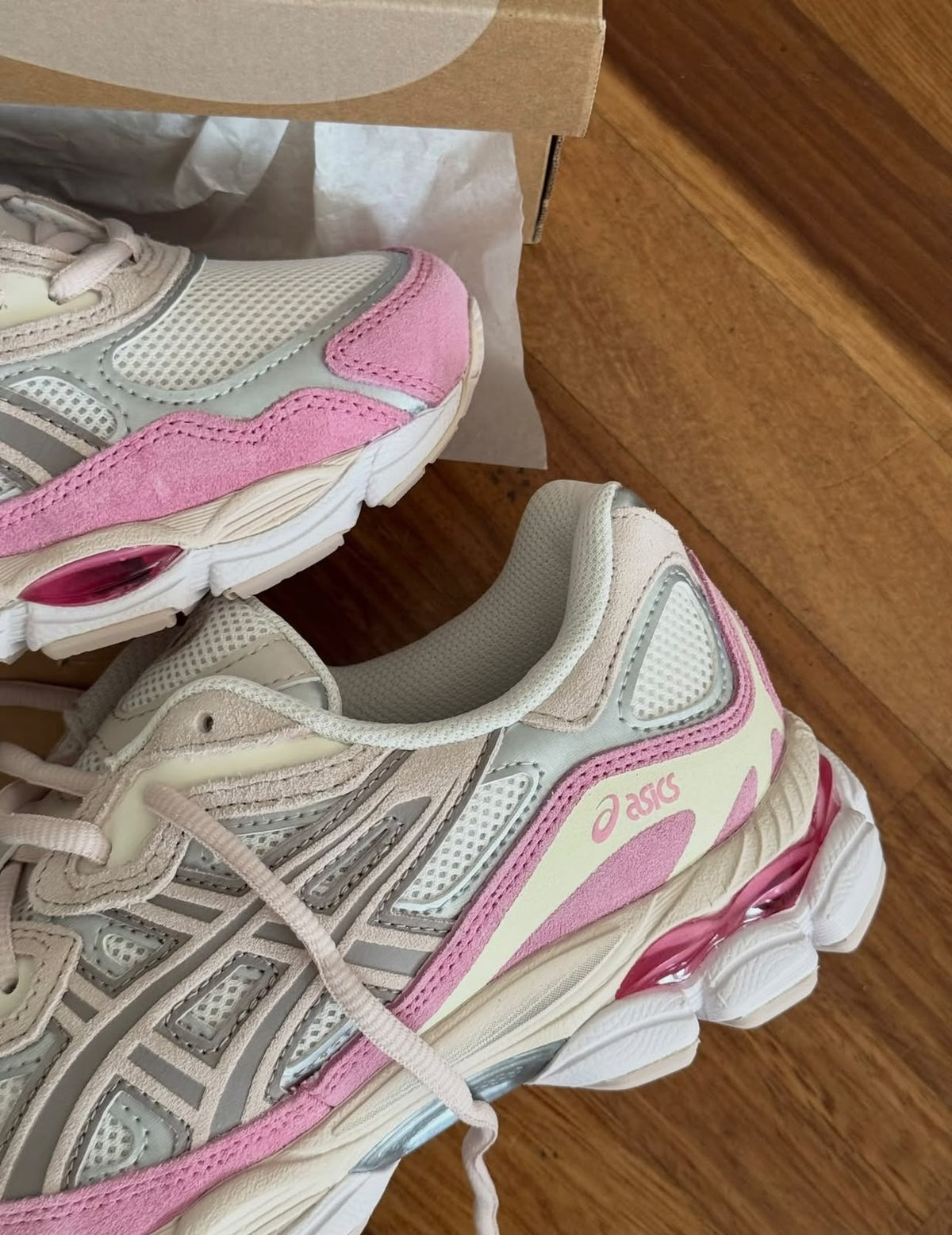 ASICS GEL NYC CREAM PINK