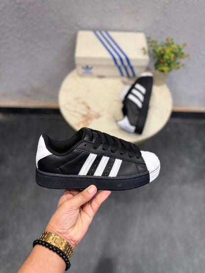 ADIDAS ORIGINALS SUPERSTAR 2ND GENERATION BLACK