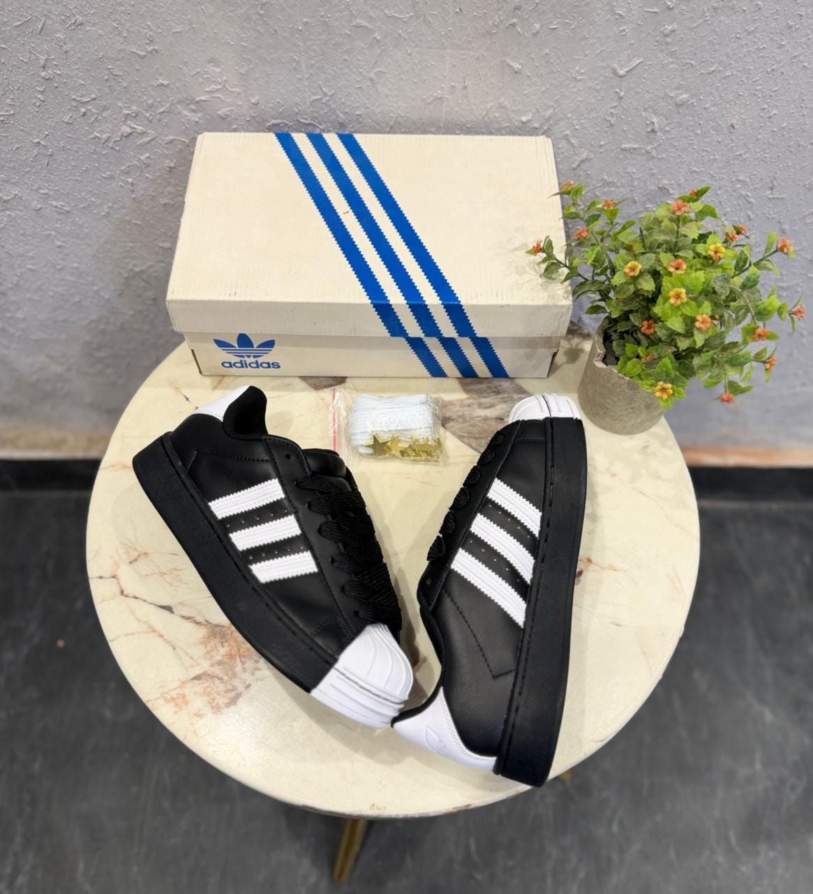 ADIDAS ORIGINALS SUPERSTAR 2ND GENERATION BLACK