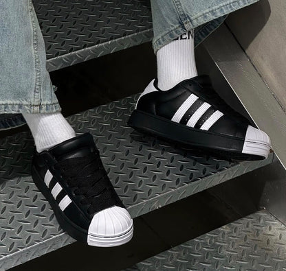 ADIDAS ORIGINALS SUPERSTAR 2ND GENERATION BLACK