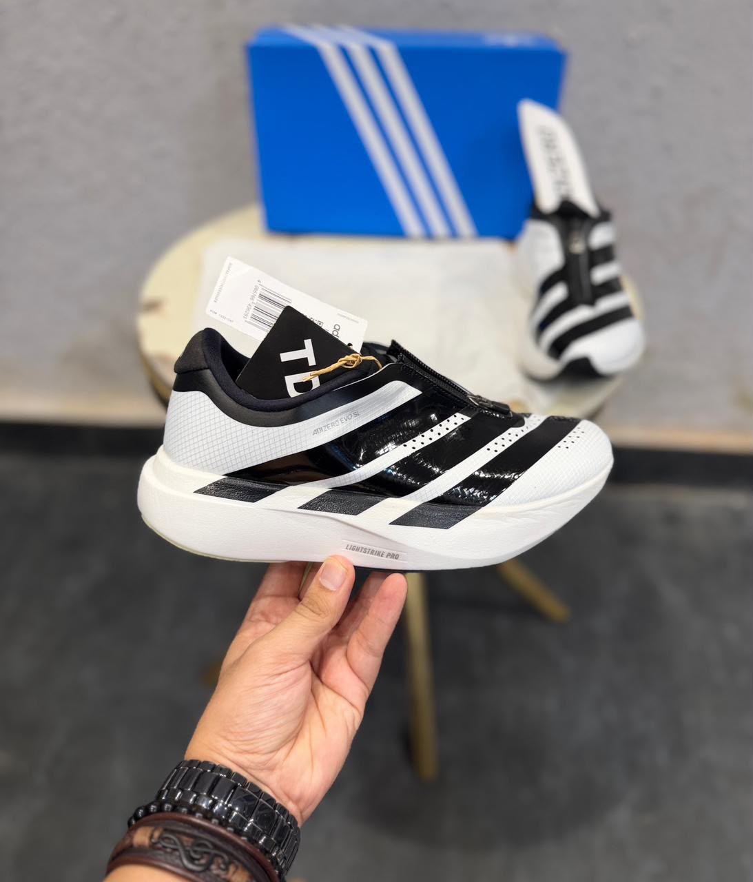 ADIDAS ADIZERO SL ZIP WHITE