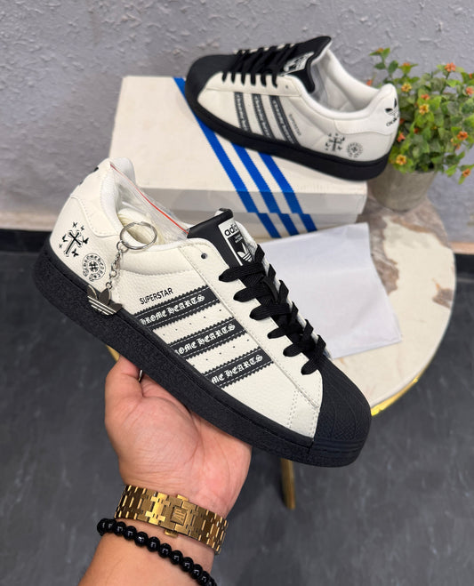 ADIDAS ORIGINALS SUPERSTAR HEART CHROME
