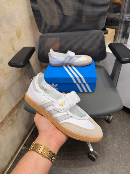ADIDAS SAMBA JANE WHITE GREY