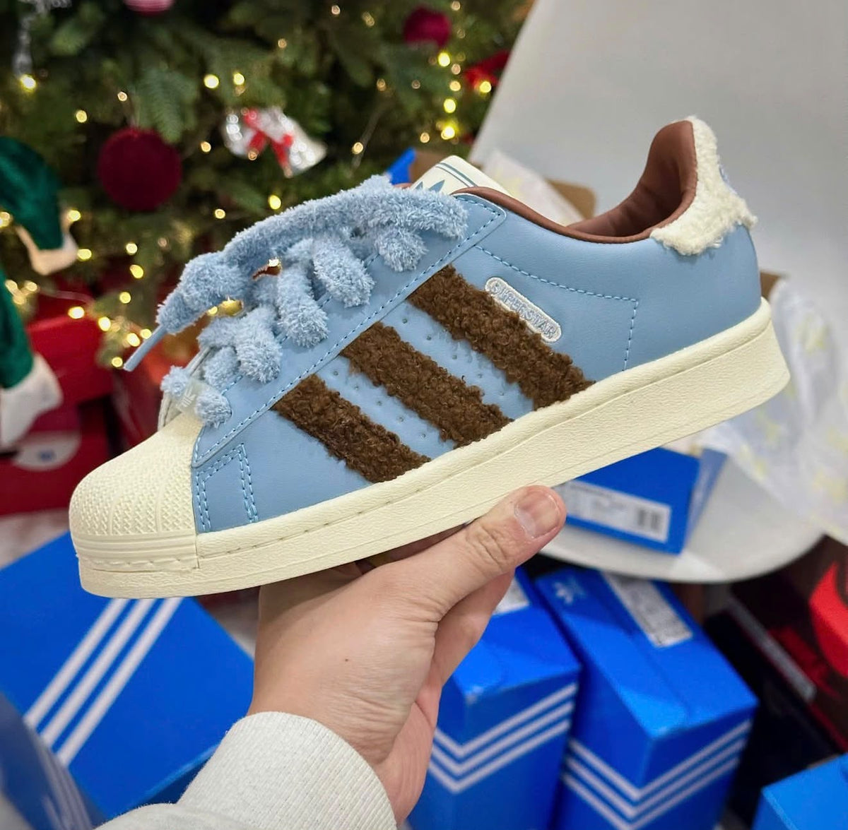 ADIDAS SUPERSTAR W WONDER BLUE