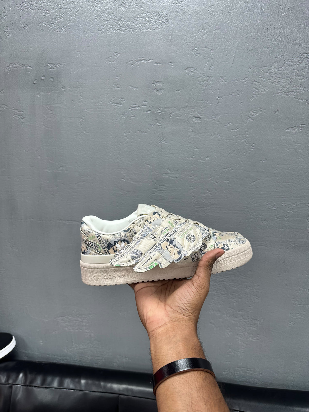 ADIDAS FORUM WINGS 1.0 LOW 'MONEY" X JEREMY SCOTT