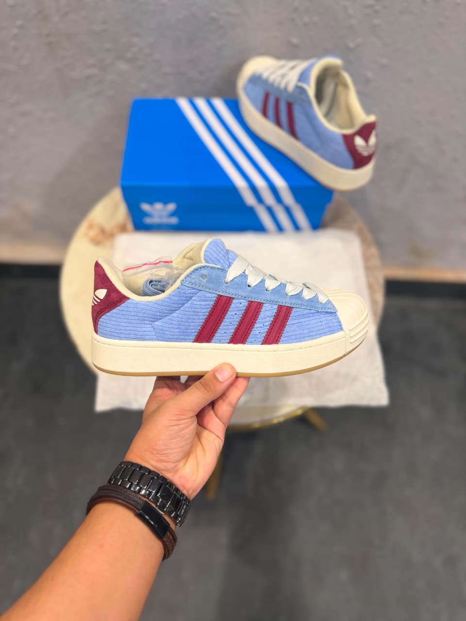 ADIDAS ORGINAL SUPERSTAR 2026 CORDUROY SKY