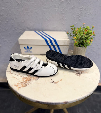 ADIDAS ORIGINAL ANFU  MARRY JANE LEATHER JANE WHITE