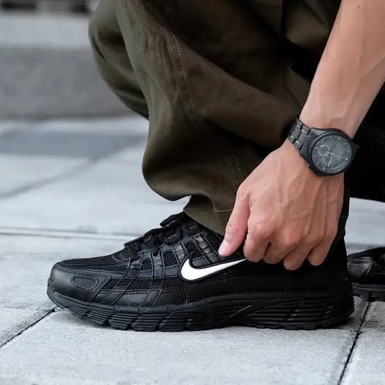 NIKE P6000 TRAINER TRIPLE BLACK
