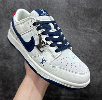 LOUIS VUITTON X NIKE SB DUNK LOW NAVY