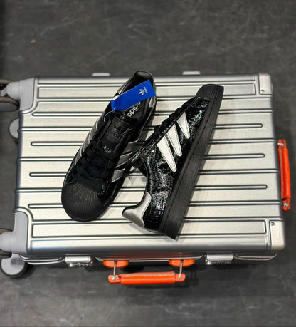 ADIDAS ORIGINAL SUPERSTAR PREDATOR BLACK SILVER