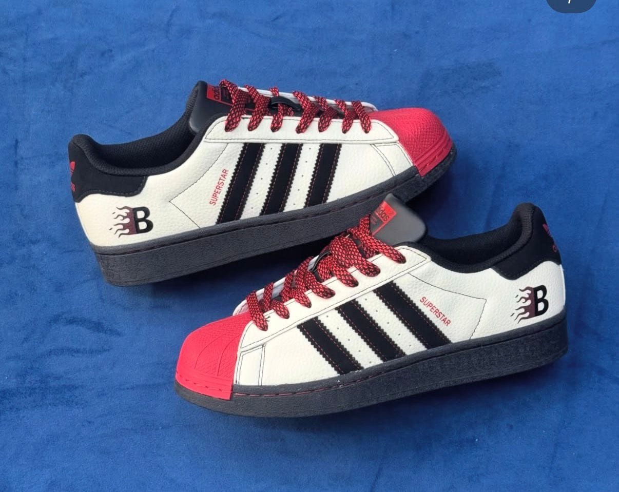 ADIDAS ORIGINALS SUPERSTAR X BALMAIN KEYCHAIN