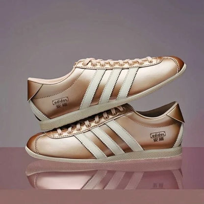 ADIDAS ORIGINALS ANFU METALLIC GOLD