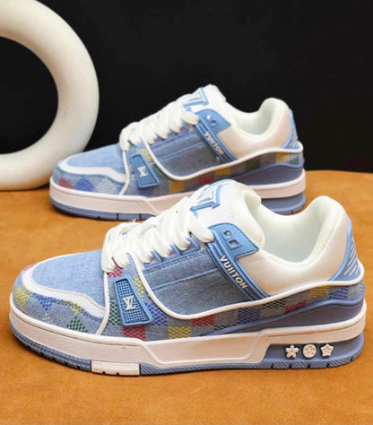 LOUIS VUITTON DENIM DEMIER LV TRAINER