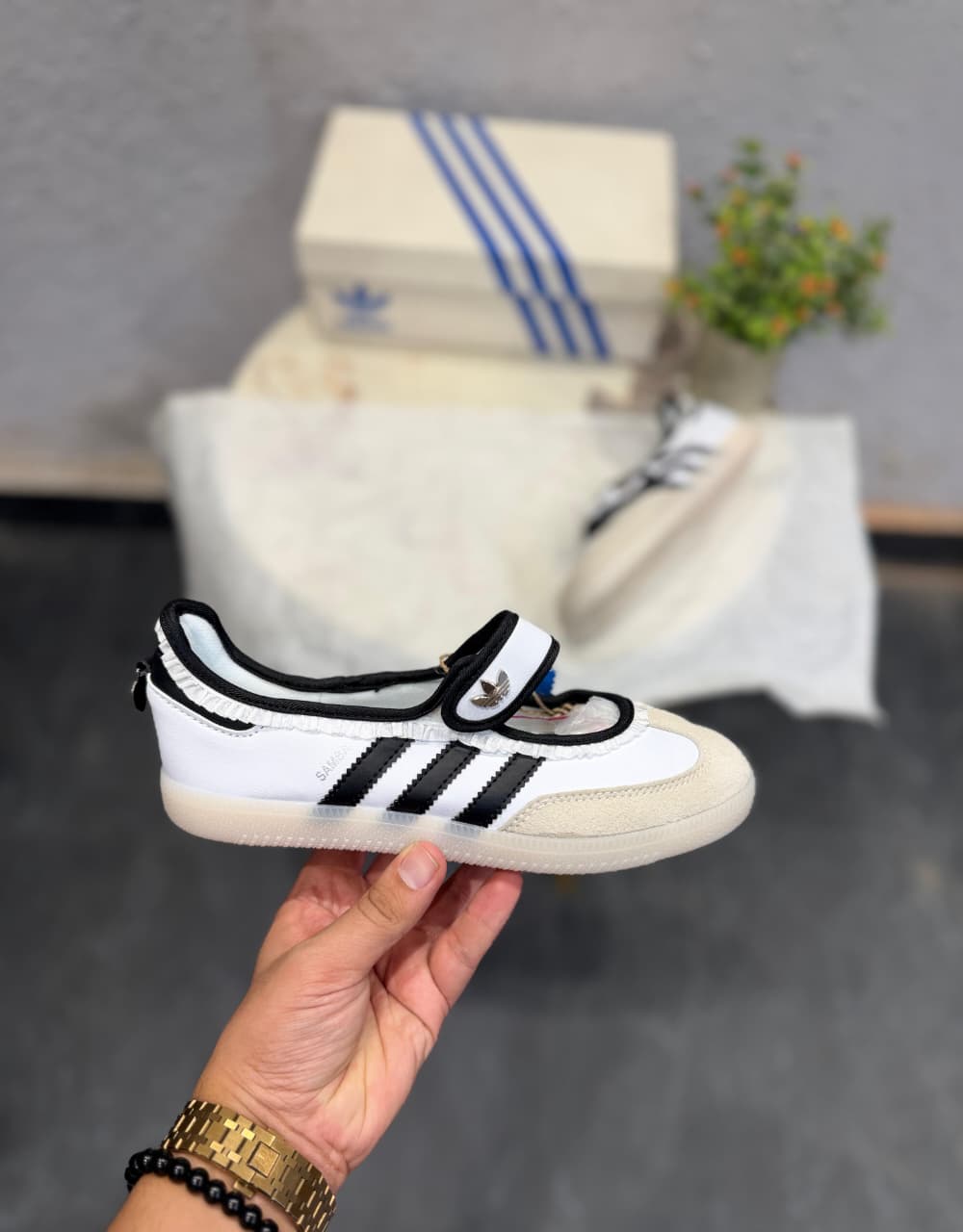 ADIDAS ORIGINALS ANFU MARRY JANE DELICATE RUFFLE PACK
