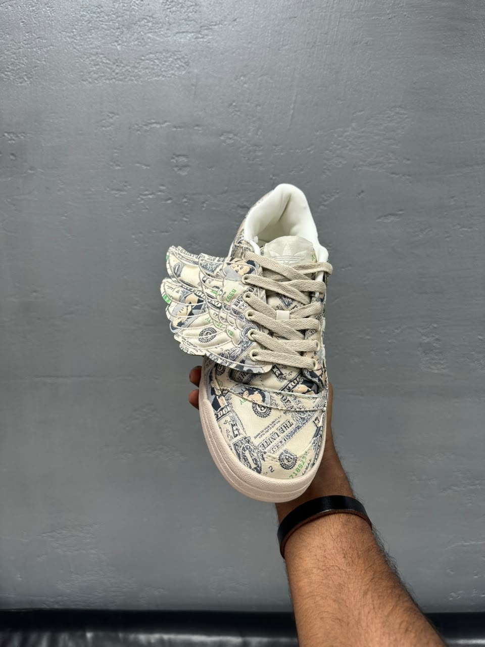 ADIDAS FORUM WINGS 1.0 LOW 'MONEY" X JEREMY SCOTT