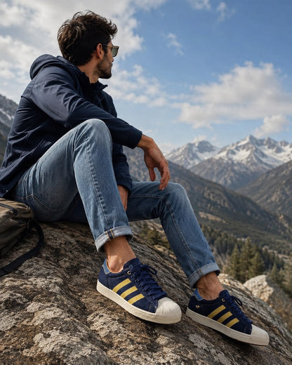 ADIDAS ORIGINALS SUPERSTAR DENIM DARK BLUE SECOND GENERATION 2025