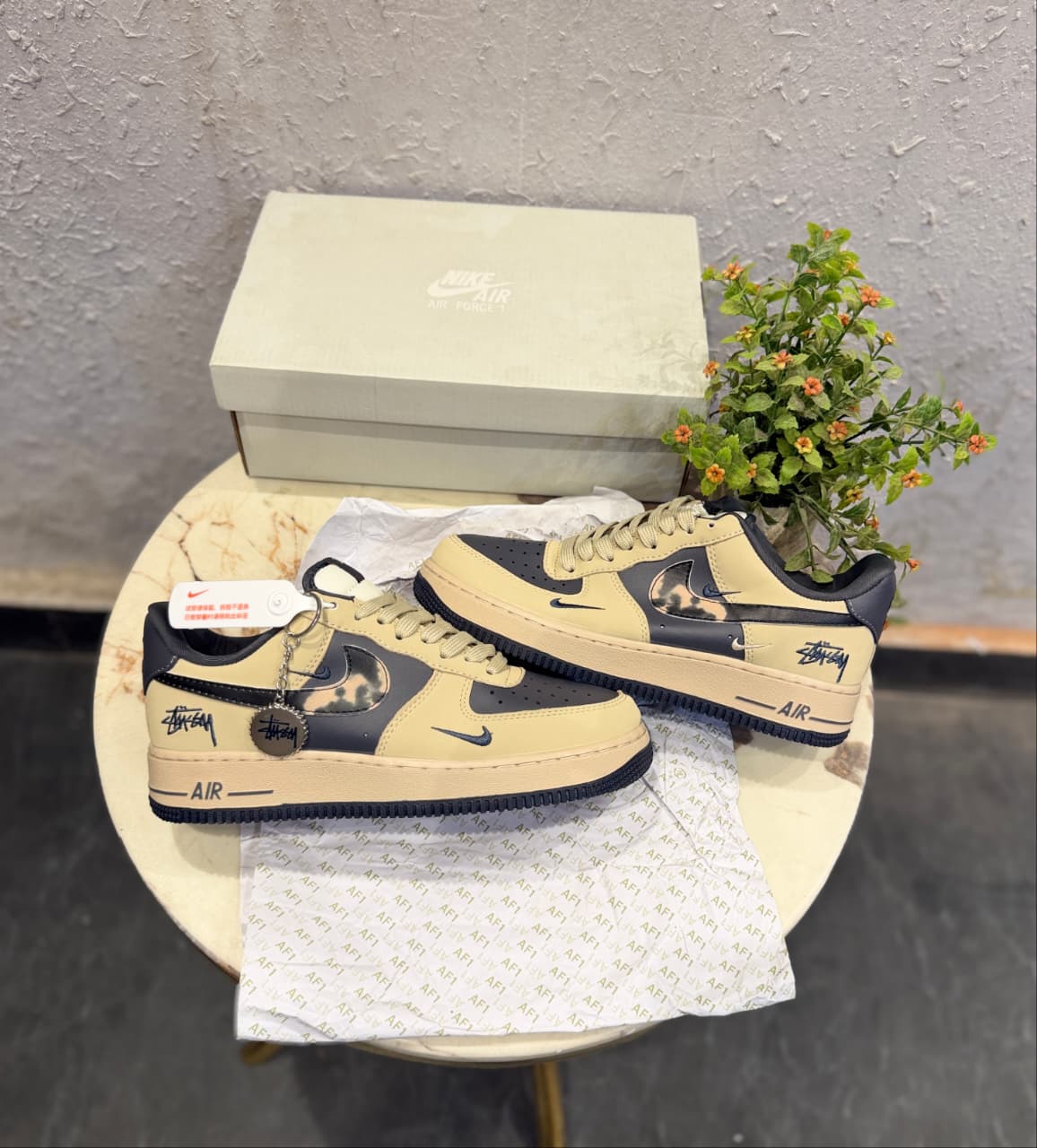 NIKE AIRFORCE 07 X STUSSY