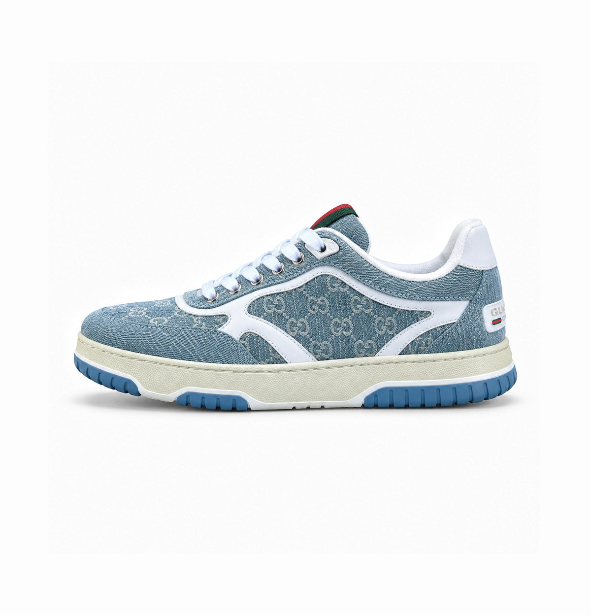 GUCCI RE WEB LIGHT BLUE DENIM SNEAKER UA QUALITY